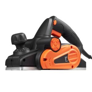 electric hand planer, 3 1/4" width corded electric hand planer, 16500 rpm high speed powerful electric handheld planers for woodworking, wood chamfer diy, smooth finish carpentry tool, fcc sdoc