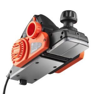 electric hand planer, 3 1/4" width corded electric hand planer, 16500 rpm high speed powerful electric handheld planers for woodworking, wood chamfer diy, smooth finish carpentry tool, fcc sdoc