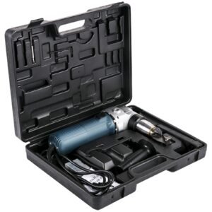 Electric Metal Nibbler 625W Nibbler Metal Cutter 1000RPM High Speed Rotor 0.16in/4mm Metal Nibbler 110V w Replaced Blades Storage Case Sheet Metal Nibbler for Cutting Stainless Steel, Aluminium