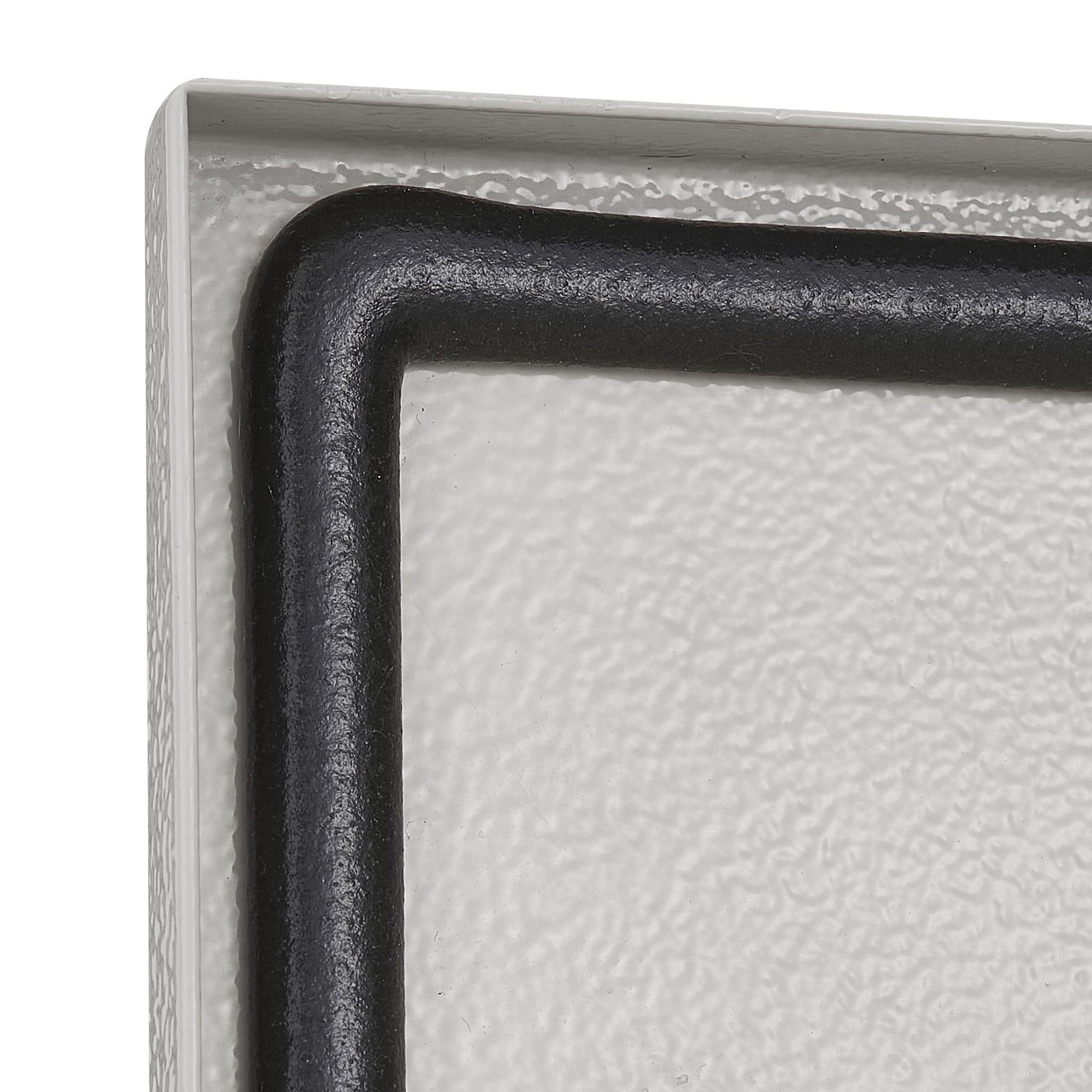 electrical enclosure, 24'' x 24'' x 12'', nema 4 outdoor enclosure, ip65 waterproof & dustproof cold rolled carbon steel hinged junction box for outdoor indoor use, with rain