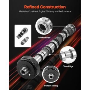 engine camshafts rockers arm lifters kit, cam replacement for 2011 2016 jeep cherokee/wrangler/grand cherokee, 2011 2016 dodge caravan/journey/durango