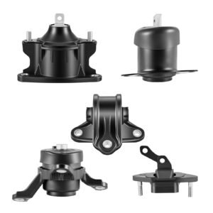 engine motor mount and transmission mount kit replacement, set of 5, compatible with 2008 2012 honda accord 2.4l l4 and 2009 2013 acura tsx 2.4l, replace oe# a4565 a4572 a4570 a4584 a4561