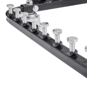 engine stand, 750 lbs load capacity engine motor stand, heavy duty steel motor holder with 4 swivel casters and 4 hook positions, suitable for bb chevy and gen 1 sb chevy engines