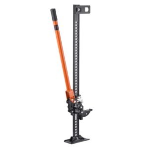 farm jack, 42" utility high lift farm jack, 3.18 ton (7,000 lbs) capacity ratcheting off road utility jacks, heavy duty lift jacks with 5.12" 36.6" lifting range for tractor, truck, suv