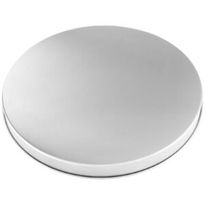 Fire Pit Cover Lid, 27" Portable Firepit Spark Screen,Stainless Steel Steel Metal Cover, Easy-Opening Outdoor Wood Burning and Camping Stove Accessory, for Outdoor Patio Fire Pits Backyard