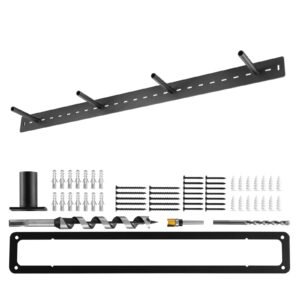 Floating Shelf Bracket 1 Pack, 230 lbs/104 kg Weight Capacity, 46x6.2x3 inch / 1168.4x157.4x76.2 mm, Heavy Duty Hidden Shelf Brackets Support, Wall Mounting Invisible Floating Shelves Bracket