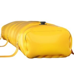 flood barrier, 12 ft length x 12 in height sandbag alternative, water barrier for flooding with great waterproof effect, reusable pvc water diversion tubes, flood barriers for home, door, garage