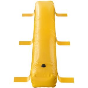 flood barrier, 12 ft length x 12 in height sandbag alternative, water barrier for flooding with great waterproof effect, reusable pvc water diversion tubes, flood barriers for home, door, garage