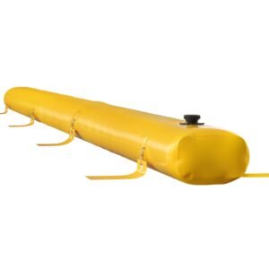 flood barrier, 24 ft length x 6 in height sandbag alternative, water barrier for flooding with great waterproof effect, reusable pvc water diversion tubes, flood barriers for home, door, garage