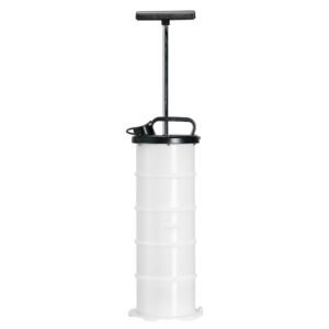 fluid extractor, 1.74 gallons (6.5 liters), manual hand operated oil changer vacuum fluid extractor with dipstick and hose, oil extractor change pump for automotive fluids vacuum evacuation