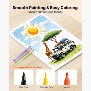 foam board, 12 pack 24 x 36 inch, 3/16 inch thickness white poster board, acid free double sided foam core sheets for mounting, crafts, paintings prints, art, display, presentation and projects