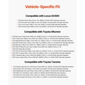 front wheel bearing & hub assembly fit for 2021 toyota 4runner base limited nightshade sport utility tacoma edicion especial crew cab pickup 4 door 4wd oem 515201, wheel bearing hub assembly set