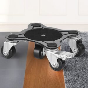 furniture dolly, maximum load 1200 lbs, heavy duty furniture movers with 5 360° rotation wheels, carbon steel panel, furniture lift slider tool set for appliances, sofa, fridge, washing machine