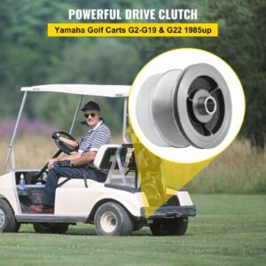 g2 g22 drive clutch compatible with yamaha golf cart 1985+ g2 g8 g9 g14 g16 g22 4 cycle carts gas golf cart 1985 up