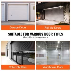 garage door seals bottom rubber, u shape +o ring garage door weather stripping, universal weatherproof threshold buffering sealing rubber , 5/16 inch t ends and 3 3/4 inch width (16 ft, black)