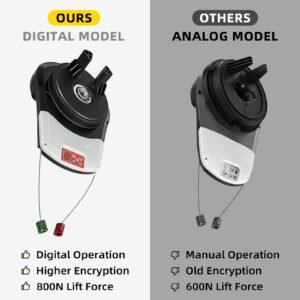 garage roller door opener, 800 n lift force 164 ft remote control, 110v electric roller gate opener, auto garage roller gate opener kit with 2 remote, apply for garage store