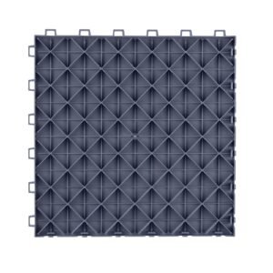 garage tiles interlocking, 12 x 12 x 0.53 inch 50 pack garage floor covering tiles, non slip double sided texture garage flooring tiles, for garages, basements, repair shops, graphite gray