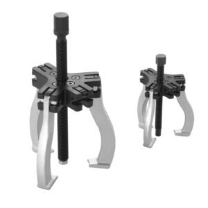 Gear Puller Set, 3" and 7" Puller Kit, 3 Jaw Gear Bearing Flywheel Pulley Removal Tool, 2 or 3 Reversible Jaws Wheel Puller, Vertically and Horizontally, External and Internal, 2-Piece