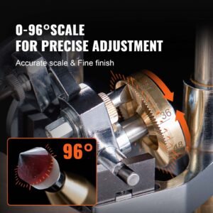 gem faceting machine, 180w jade grinding polishing machine 0 2980rpm adjustable rotating speed, rock jewel angle polisher with precise mechanical manipulator & scale gem jade stone crystal