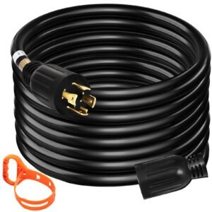 generator extension cord 40 foot 10 gauge extension wire 30 amp sjtw cable