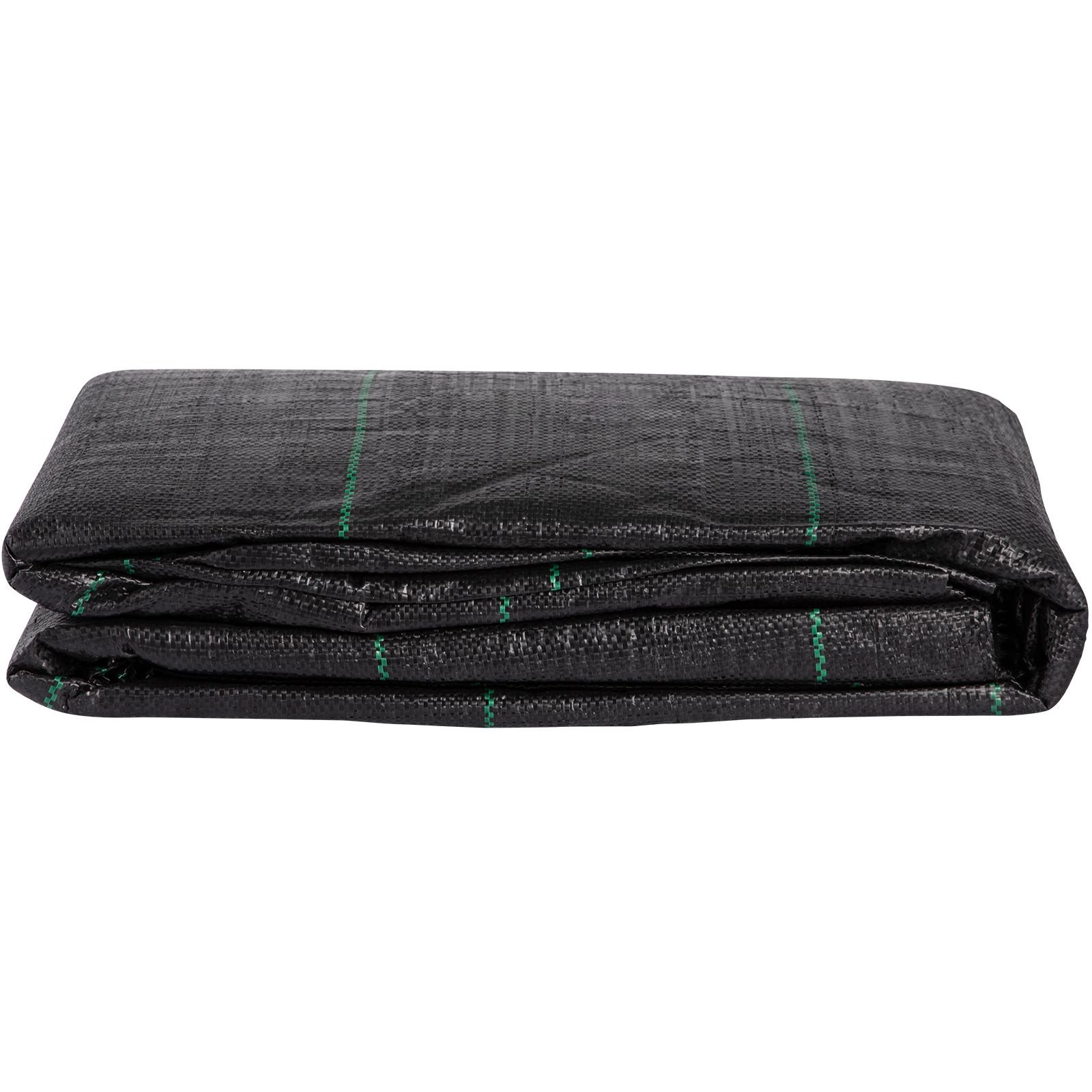 geotextile fabric, 12.5 x 50 ft 3.5oz woven pp driveway drain cloth with 600lbs tensile strength, heavy duty underlayment for soil stabilization, landscaping, weed barrier, 12.5ft50ft 3.5oz, bla