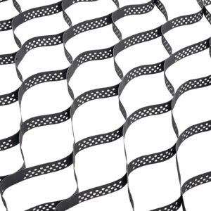Gravel Grid, 2 Inch Depth, 17.06 x 8.86 FT / 5200 x 2700 mm, 1880 LBS Per Sq ft Grass Ground Retainer, Permeable Geo Grids Driveway Stabilization, for Garden, Patio, Walkway, RV Parking Slopes
