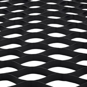 gravel grid, 2 inch depth, 26.87 x 3.94 ft / 8200 x 1200 mm, 1880 lbs per sq ft grass ground retainer, permeable geo grids driveway stabilization, for garden, patio, walkway, rv parking slopes