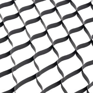 gravel grid, 2 inch depth, 26.87 x 3.94 ft / 8200 x 1200 mm, 1880 lbs per sq ft grass ground retainer, permeable geo grids driveway stabilization, for garden, patio, walkway, rv parking slopes