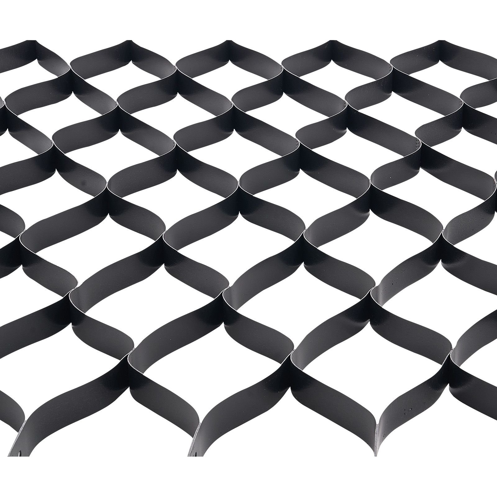 gravel grid, 2 inch depth, 26.87 x 3.94 ft / 8200 x 1200 mm, 1880 lbs per sq ft grass ground retainer, permeable geo grids driveway stabilization, for garden, patio, walkway, rv parking slopes