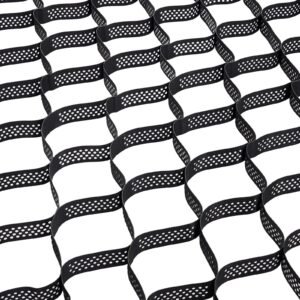 Gravel Grid, 3 Inch Depth, 24.93 x 9.52 FT / 7600 x 2900 mm, 1880 LBS Per Sq ft Grass Ground Retainer, Permeable Geo Grids Driveway Stabilization, for Garden, Patio, Walkway, RV Parking Slopes