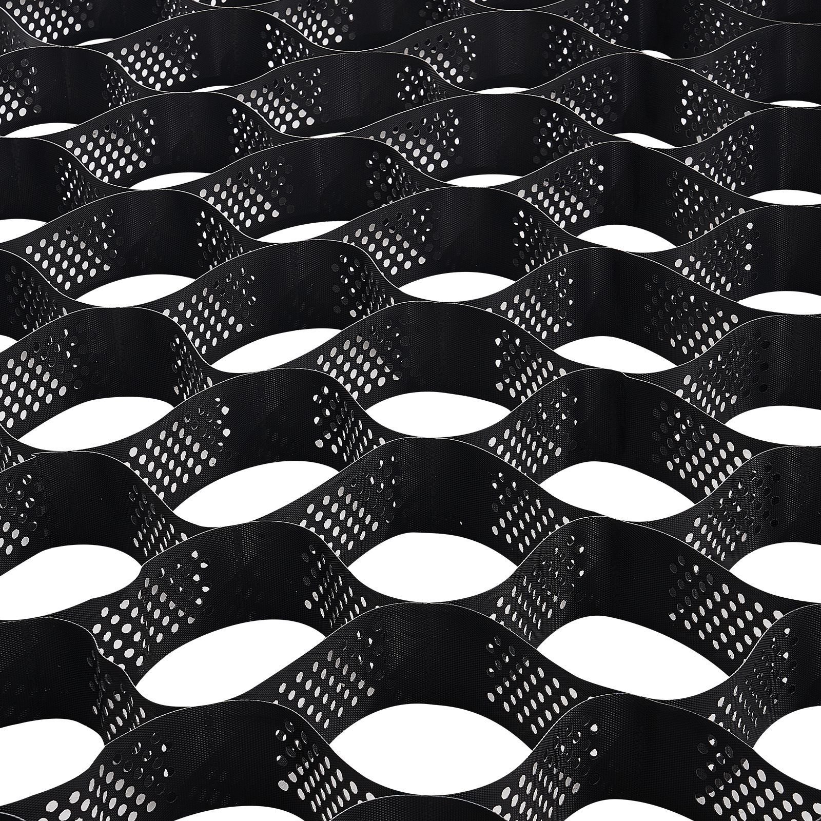 gravel grid, 4 inch depth, 17.06 x 8.86 ft / 5200 x 2700 mm, 1880 lbs per sq ft grass ground retainer, permeable geo grids driveway stabilization, for garden, patio, walkway, rv parking slopes
