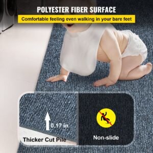 gray marine carpet 6 ft x 23 ft boat carpet rugs indoor outdoor rugs for patio deck anti slide tpr water proof back cut outdoor marine carpeting easy clean outdoor carpet roll