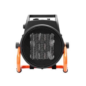 Greenhouse Heater, 1500W PTC Fast Heating with Overheat Protection, 3-Speed Setting Small Grow Tent Heater, Electric Portable Heater Fan for Green House, Flower Room, Workplace
