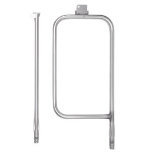 grill burner tube for weber q3200, q300 (2013 & earlier), q320, q3000 (2014 & newer), 23.75 inch 304 stainless steel tube burner for weber 404341, 57060001, 586002, replacement part 60036, 80385