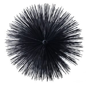 gutter brush, 80 feet total length 4.33 inch diameter gutter cleaning tools, ground level gutter brush leaf guard for 5 inch gutters, easily clear roof leaves and debris, 27 pack