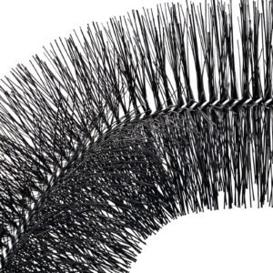 gutter brush, 80 feet total length 4.33 inch diameter gutter cleaning tools, ground level gutter brush leaf guard for 5 inch gutters, easily clear roof leaves and debris, 27 pack