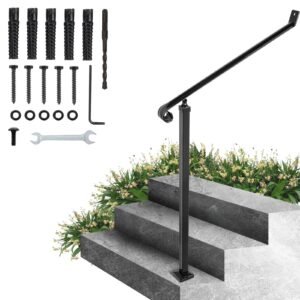 handrails for outdoor steps 2 3 step railings wrought iron handrail stair railings for steps black iron railings for steps wall and floor mounted with installation kit