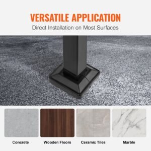 handrails for outdoor steps, fit 2 or 3 steps outdoor stair railing, arch#2 wrought iron handrail, flexible porch railing, black transitional handrails for concrete steps or wooden stairs