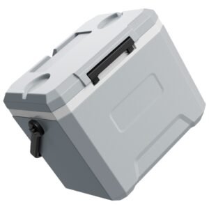 Hard Cooler, 17QT Portable Cooler, Leak-Resistant Coolbox Keeps Contents Cool for 48 Hours, Insulated Chests with Ice Retention and Heavy-Duty Handle, Ultra-Light for Camping, Concerts, Sports