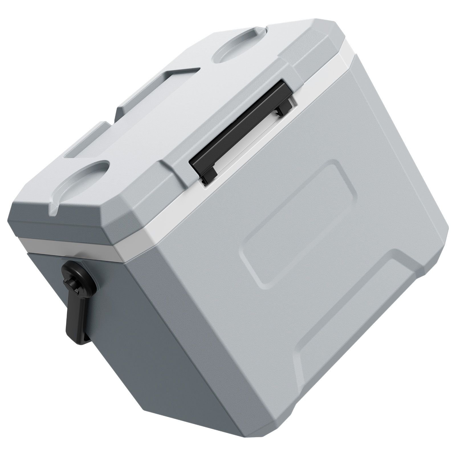 hard cooler, 17qt portable cooler, leak resistant coolbox keeps contents cool for 48 hours, insulated chests with ice retention and heavy duty handle, ultra light for camping, concerts, sports