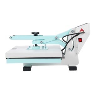 heat press, 15 x 15 inch digital heat press machine, slide out heat transfer machine, fast and even heating, 2 layer insulation cotton, heat transfer machine for t shirts/pillows/bags, green