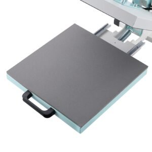 heat press, 15 x 15 inch digital heat press machine, slide out heat transfer machine, fast and even heating, 2 layer insulation cotton, heat transfer machine for t shirts/pillows/bags, green