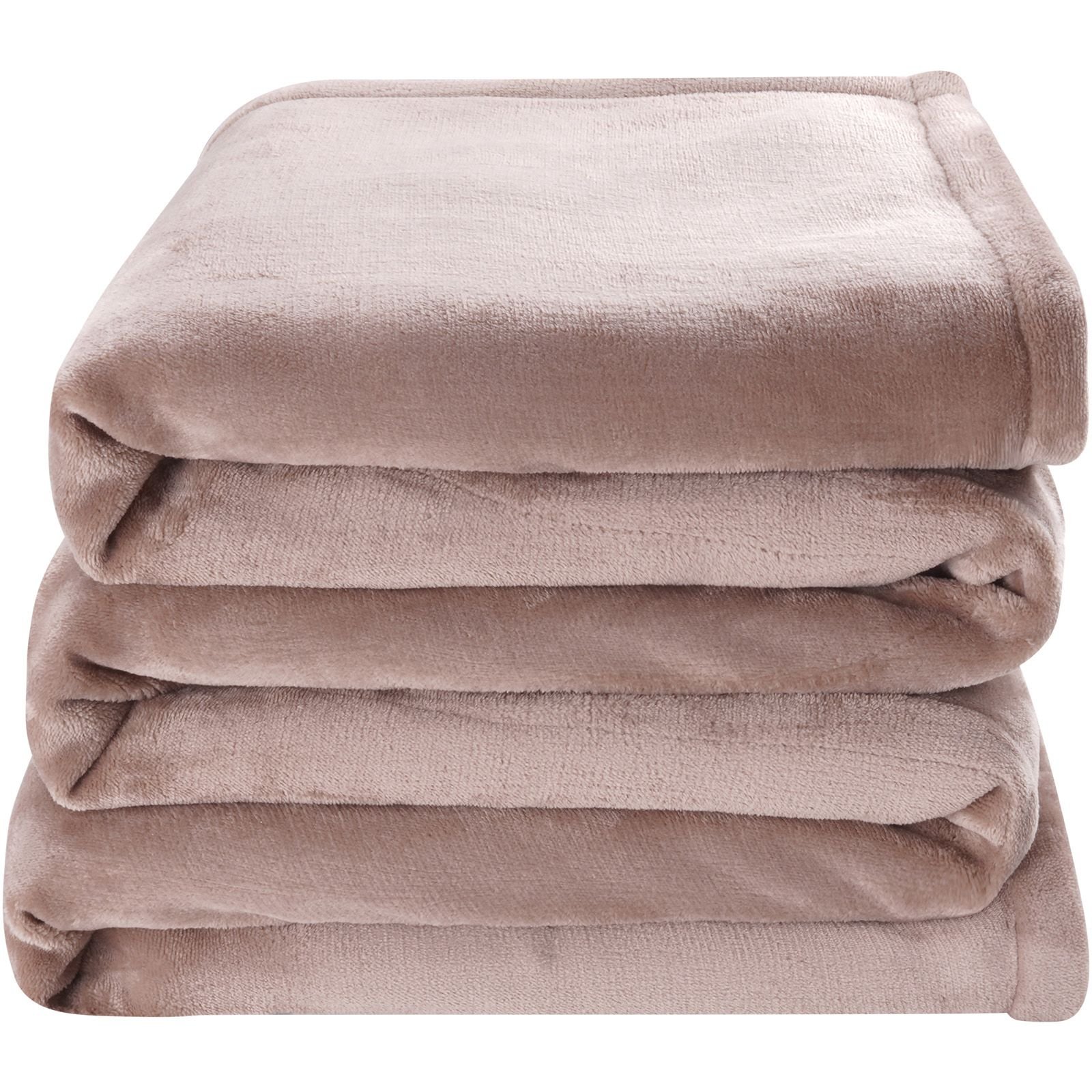 heated blanket electric throw, 100" x 90" king size, soft flannel heating blanket with 10 hours timer auto off & 5 heating levels, dual control, machine washable, etl & fcc certification (beige)