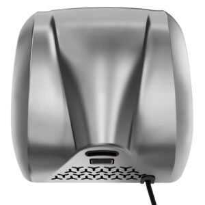 heavy duty commercial hand dryer, 1300w automatic high speed stainless steel warm wind hand blower, 120v plug in/hardwired two power options, compliant for industry business restrooms