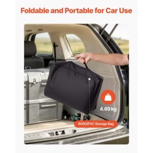 hitch cargo carrier bag, waterproof 840d pvc, 59.84 x 24.02 x 30.63 in (25 cubic feet), heavy duty cargo bag for truck bed storage with reinforced straps, suitable for car suv vans hitch basket
