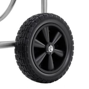 hose reel cart, hold up to 250 ft of 5/8'' hose, garden water hose carts mobile tools with 4 wheels, heavy duty powder coated steel outdoor planting with storage basket, for garden, yard, lawn
