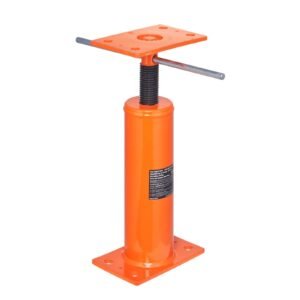 House Floor Jack, 12"-16" Height Range, 9700 lbs Max Load Capacity, Adjustable Support Beam Basement Jack Post Pole for Leveling, Lift Support Steel Telescoping Jack Post for Temporary Support