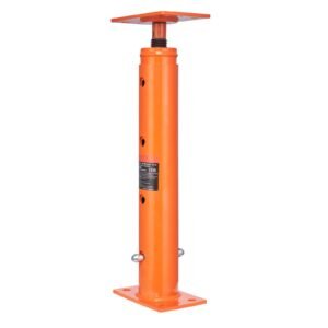 house floor jack, 19" 36" height range, 18000 lbs max load capacity, adjustable support beam basement jack post pole for leveling, lift support steel telescoping jack post for temporary support
