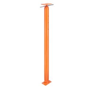 house floor jack, 54" 150" height range, 11200 lbs max load capacity, adjustable support beam basement jack post pole for leveling, lift support steel telescoping jack for temporary support