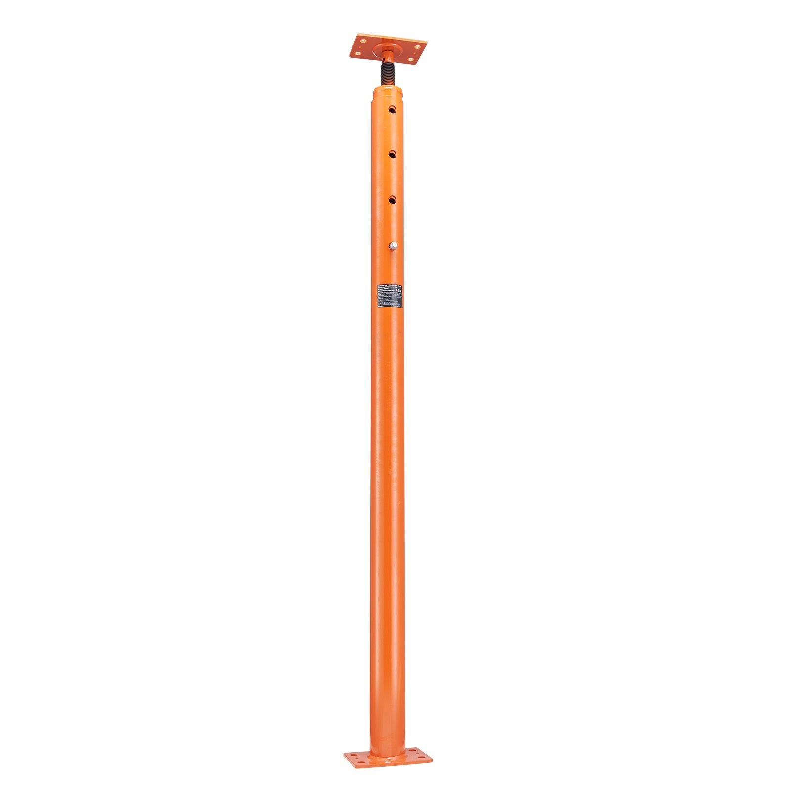 house floor jack, 56" 100" height range, 18000 lbs max load capacity, adjustable support beam basement jack post pole for leveling, lift support steel telescoping jack for temporary support